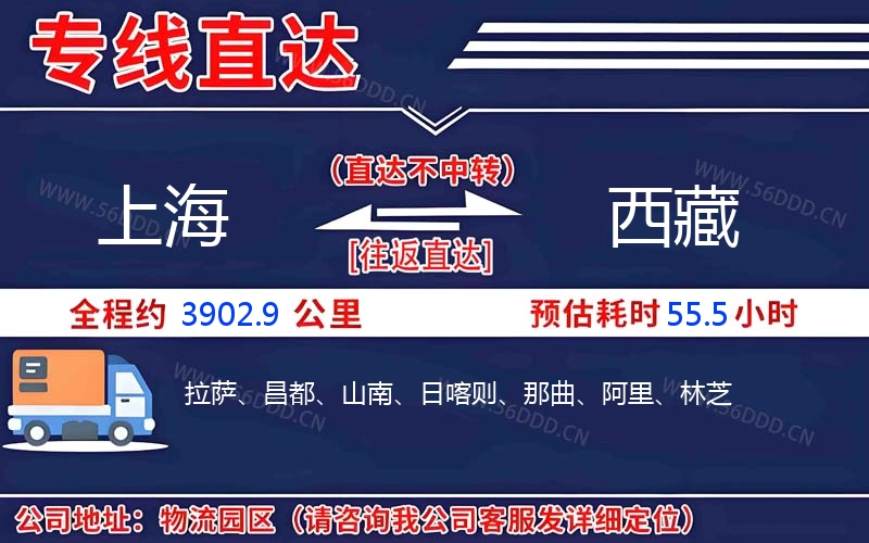 上海到西藏物流公司